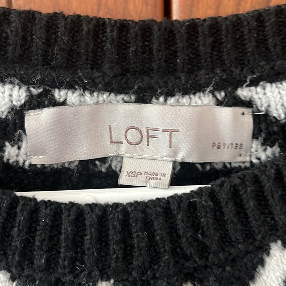 Fair Isle Black Sweater - Picture 2 of 3